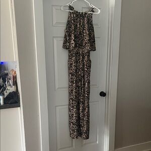 Pink Lily Animal Print Outfit